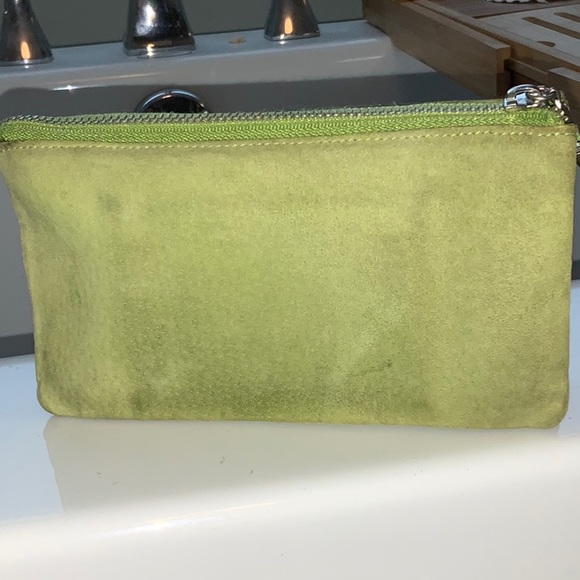 Esprit women’s leather wallet lime green - Picture 2 of 4